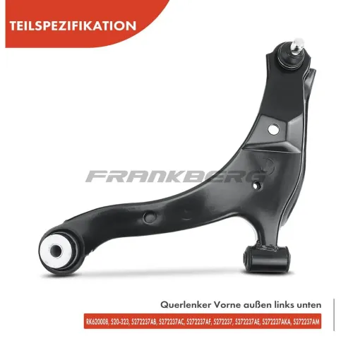 Lenker, Radaufhängung Frankberg 5481FB0006622 Bild Lenker, Radaufhängung Frankberg 5481FB0006622