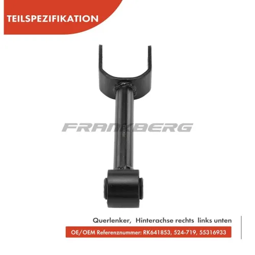 Lenker, Radaufhängung Frankberg 5481FB0006638 Bild Lenker, Radaufhängung Frankberg 5481FB0006638