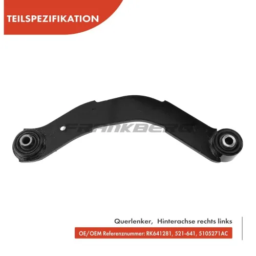 Lenker, Radaufhängung Frankberg 5481FB0006640 Bild Lenker, Radaufhängung Frankberg 5481FB0006640