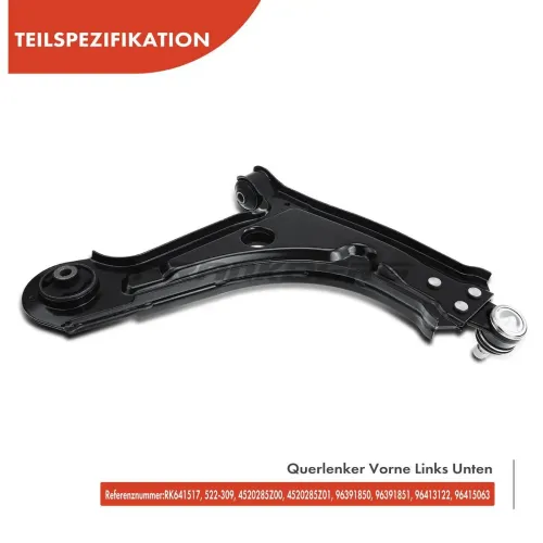 Lenker, Radaufhängung Frankberg 5481FB0006653 Bild Lenker, Radaufhängung Frankberg 5481FB0006653