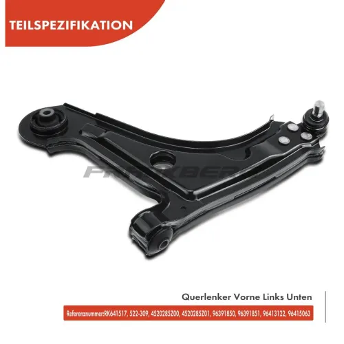 Lenker, Radaufhängung Frankberg 5481FB0006653 Bild Lenker, Radaufhängung Frankberg 5481FB0006653