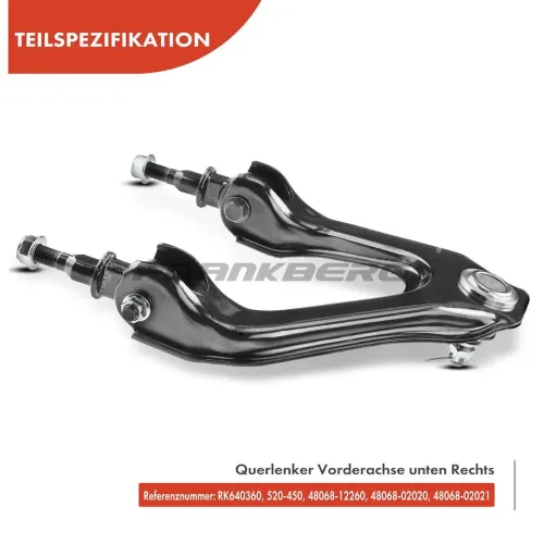 Lenker, Radaufhängung Frankberg 5481FB0006662 Bild Lenker, Radaufhängung Frankberg 5481FB0006662
