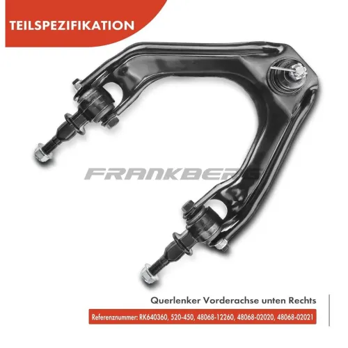 Lenker, Radaufhängung Frankberg 5481FB0006662 Bild Lenker, Radaufhängung Frankberg 5481FB0006662