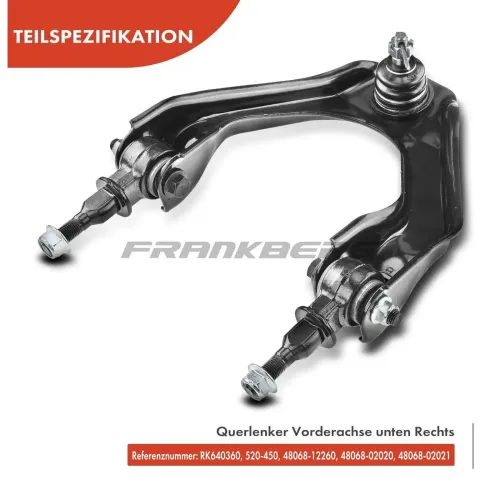Lenker, Radaufhängung Frankberg 5481FB0006662 Bild Lenker, Radaufhängung Frankberg 5481FB0006662