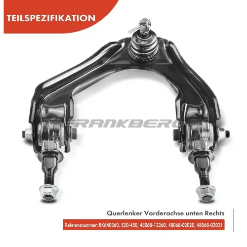 Lenker, Radaufhängung Frankberg 5481FB0006662 Bild Lenker, Radaufhängung Frankberg 5481FB0006662