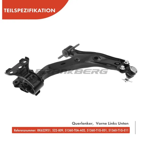 Lenker, Radaufhängung Frankberg 5481FB0006697 Bild Lenker, Radaufhängung Frankberg 5481FB0006697
