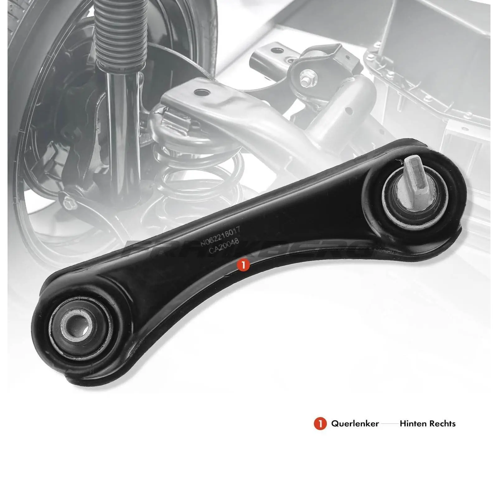 Lenker, Radaufhängung hinten rechts Frankberg 5481FB0006702