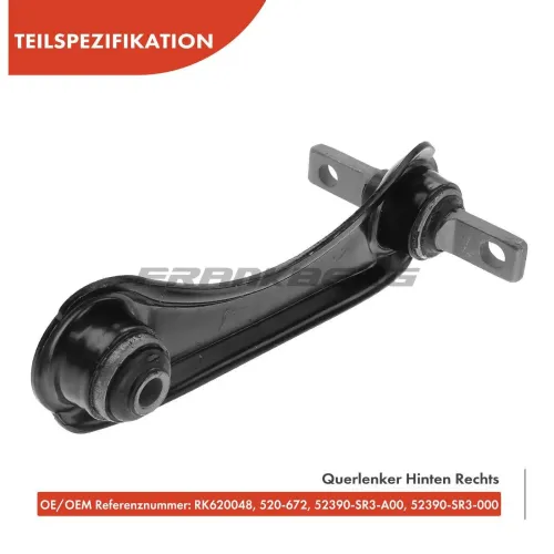Lenker, Radaufhängung hinten rechts Frankberg 5481FB0006702 Bild Lenker, Radaufhängung hinten rechts Frankberg 5481FB0006702