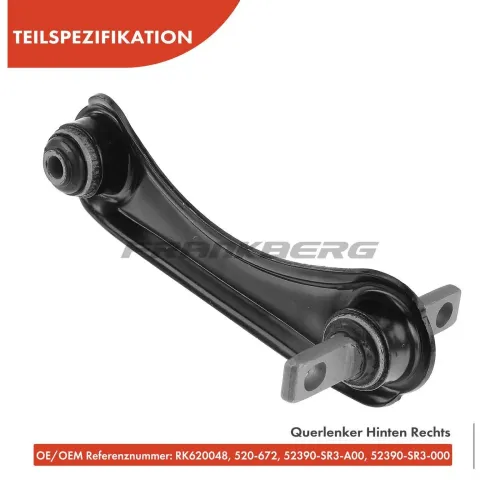 Lenker, Radaufhängung hinten rechts Frankberg 5481FB0006702 Bild Lenker, Radaufhängung hinten rechts Frankberg 5481FB0006702