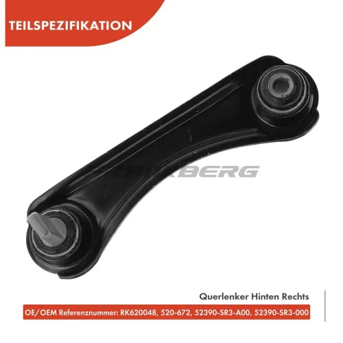 Lenker, Radaufhängung hinten rechts Frankberg 5481FB0006702 Bild Lenker, Radaufhängung hinten rechts Frankberg 5481FB0006702