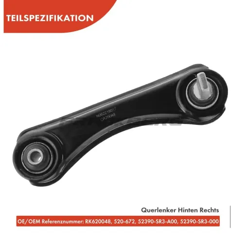 Lenker, Radaufhängung hinten rechts Frankberg 5481FB0006702 Bild Lenker, Radaufhängung hinten rechts Frankberg 5481FB0006702