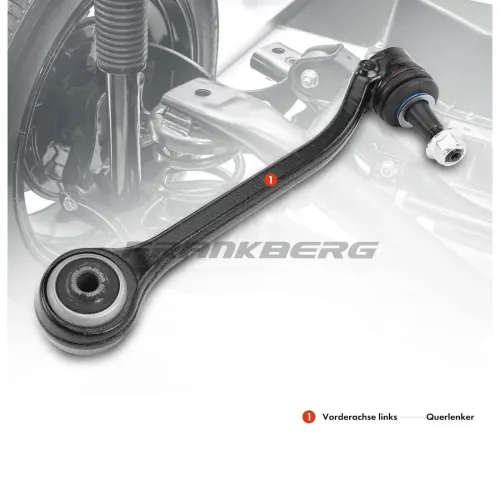 Lenker, Radaufhängung Vorderachse links Frankberg 5481FB0006750 Bild Lenker, Radaufhängung Vorderachse links Frankberg 5481FB0006750