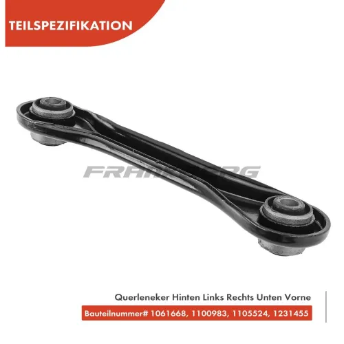 Lenker, Radaufhängung Frankberg 5481FB0006758 Bild Lenker, Radaufhängung Frankberg 5481FB0006758