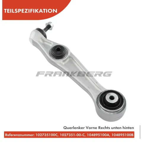 Lenker, Radaufhängung Frankberg 5481FB0006790 Bild Lenker, Radaufhängung Frankberg 5481FB0006790