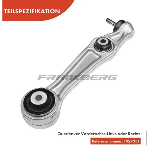 Lenker, Radaufhängung Vorderachse beidseitig Frankberg 5481FB0006791 Bild Lenker, Radaufhängung Vorderachse beidseitig Frankberg 5481FB0006791