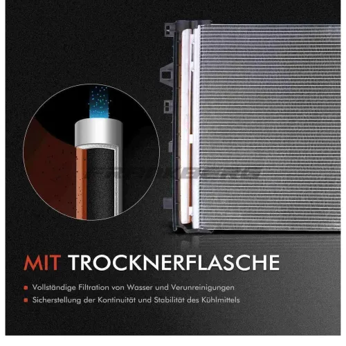 Kondensator, Klimaanlage Frankberg 5481FB0006993 Bild Kondensator, Klimaanlage Frankberg 5481FB0006993