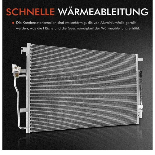 Kondensator, Klimaanlage Frankberg 5481FB0006995 Bild Kondensator, Klimaanlage Frankberg 5481FB0006995