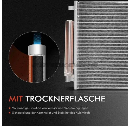 Kondensator, Klimaanlage Frankberg 5481FB0006995 Bild Kondensator, Klimaanlage Frankberg 5481FB0006995