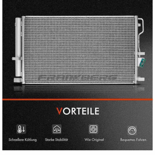 Kondensator, Klimaanlage Frankberg 5481FB0007018 Bild Kondensator, Klimaanlage Frankberg 5481FB0007018