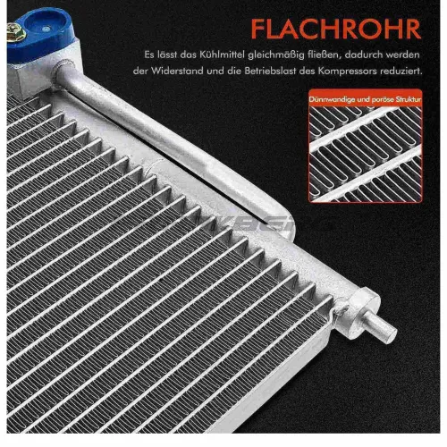 Kondensator, Klimaanlage Frankberg 5481FB0007022 Bild Kondensator, Klimaanlage Frankberg 5481FB0007022