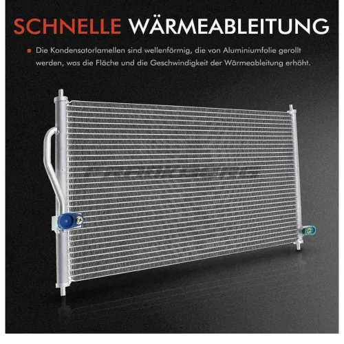 Kondensator, Klimaanlage Frankberg 5481FB0007022 Bild Kondensator, Klimaanlage Frankberg 5481FB0007022