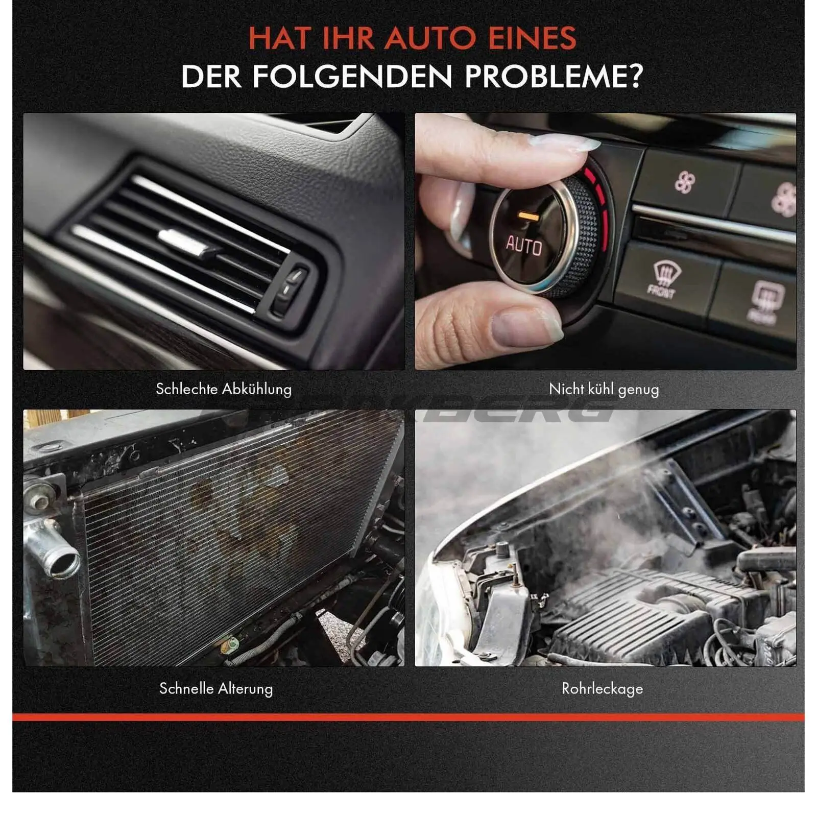 Kondensator, Klimaanlage Frankberg 5481FB0007026