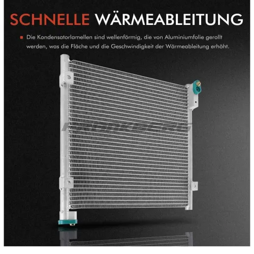 Kondensator, Klimaanlage Frankberg 5481FB0007026 Bild Kondensator, Klimaanlage Frankberg 5481FB0007026