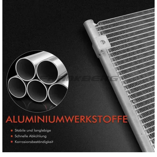 Kondensator, Klimaanlage Frankberg 5481FB0007026 Bild Kondensator, Klimaanlage Frankberg 5481FB0007026