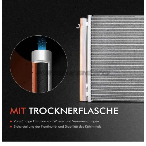 Kondensator, Klimaanlage Frankberg 5481FB0007039 Bild Kondensator, Klimaanlage Frankberg 5481FB0007039