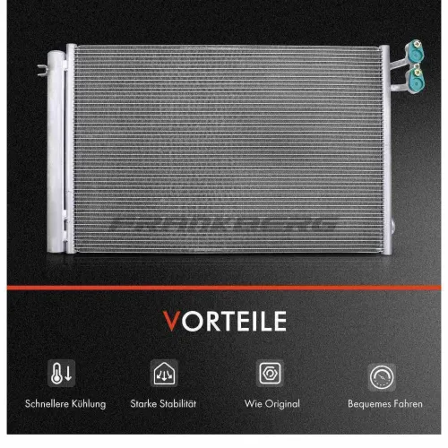 Kondensator, Klimaanlage Frankberg 5481FB0007039 Bild Kondensator, Klimaanlage Frankberg 5481FB0007039