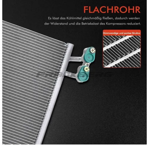 Kondensator, Klimaanlage Frankberg 5481FB0007039 Bild Kondensator, Klimaanlage Frankberg 5481FB0007039