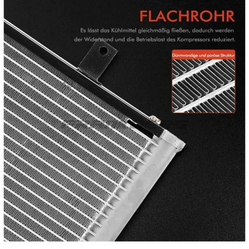 Kondensator, Klimaanlage Frankberg 5481FB0007043 Bild Kondensator, Klimaanlage Frankberg 5481FB0007043