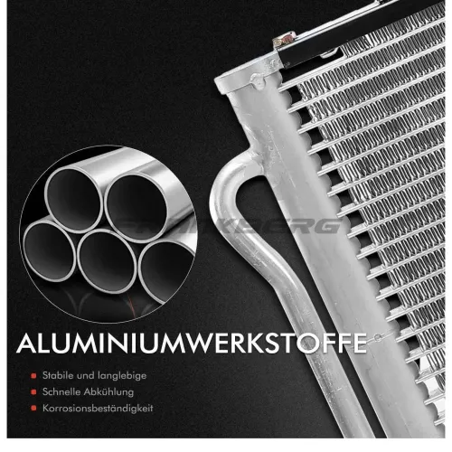 Kondensator, Klimaanlage Frankberg 5481FB0007043 Bild Kondensator, Klimaanlage Frankberg 5481FB0007043