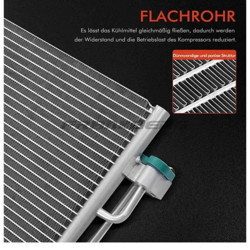 Kondensator, Klimaanlage Frankberg 5481FB0007045 Bild Kondensator, Klimaanlage Frankberg 5481FB0007045