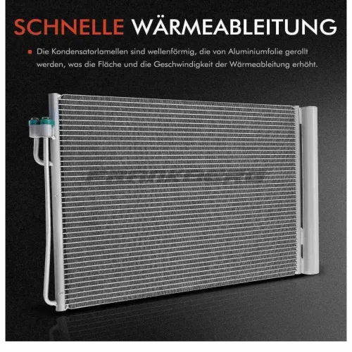 Kondensator, Klimaanlage Frankberg 5481FB0007045 Bild Kondensator, Klimaanlage Frankberg 5481FB0007045