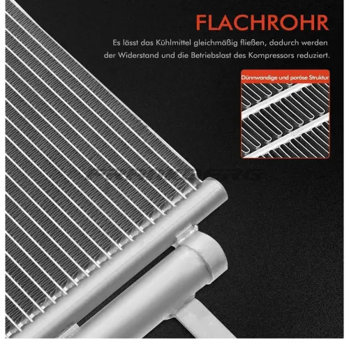 Kondensator, Klimaanlage Frankberg 5481FB0007047 Bild Kondensator, Klimaanlage Frankberg 5481FB0007047