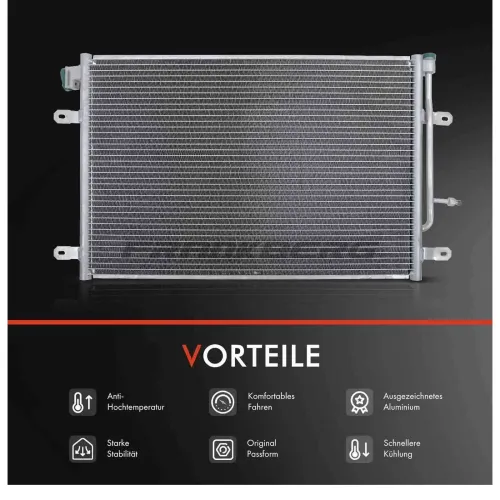 Kondensator, Klimaanlage Frankberg 5481FB0007048 Bild Kondensator, Klimaanlage Frankberg 5481FB0007048