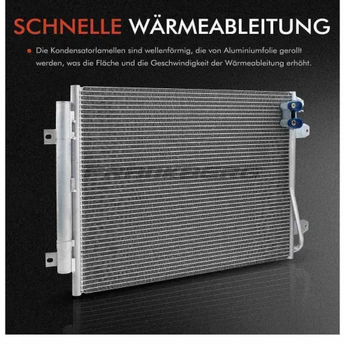 Kondensator, Klimaanlage Frankberg 5481FB0007052 Bild Kondensator, Klimaanlage Frankberg 5481FB0007052