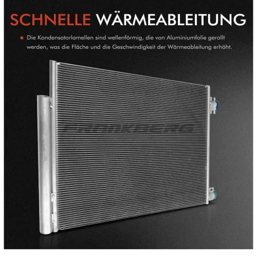 Kondensator, Klimaanlage Frankberg 5481FB0007056 Bild Kondensator, Klimaanlage Frankberg 5481FB0007056