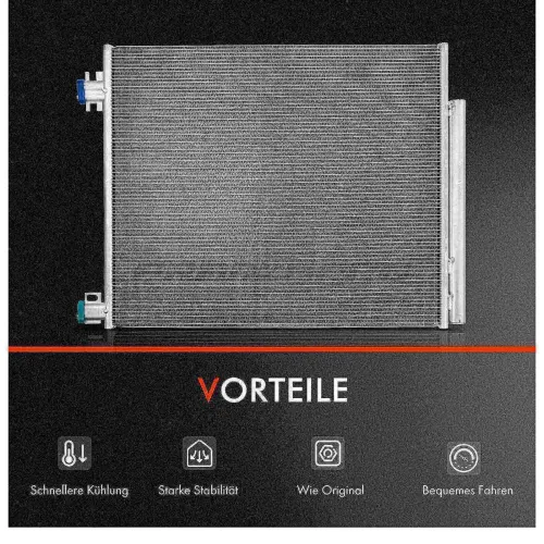 Kondensator, Klimaanlage Frankberg 5481FB0007056 Bild Kondensator, Klimaanlage Frankberg 5481FB0007056