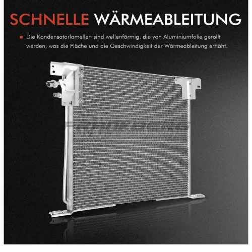 Kondensator, Klimaanlage Frankberg 5481FB0007057 Bild Kondensator, Klimaanlage Frankberg 5481FB0007057