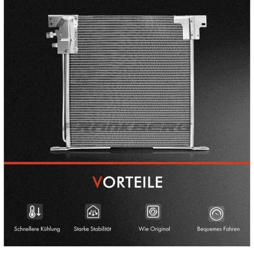 Kondensator, Klimaanlage Frankberg 5481FB0007057 Bild Kondensator, Klimaanlage Frankberg 5481FB0007057