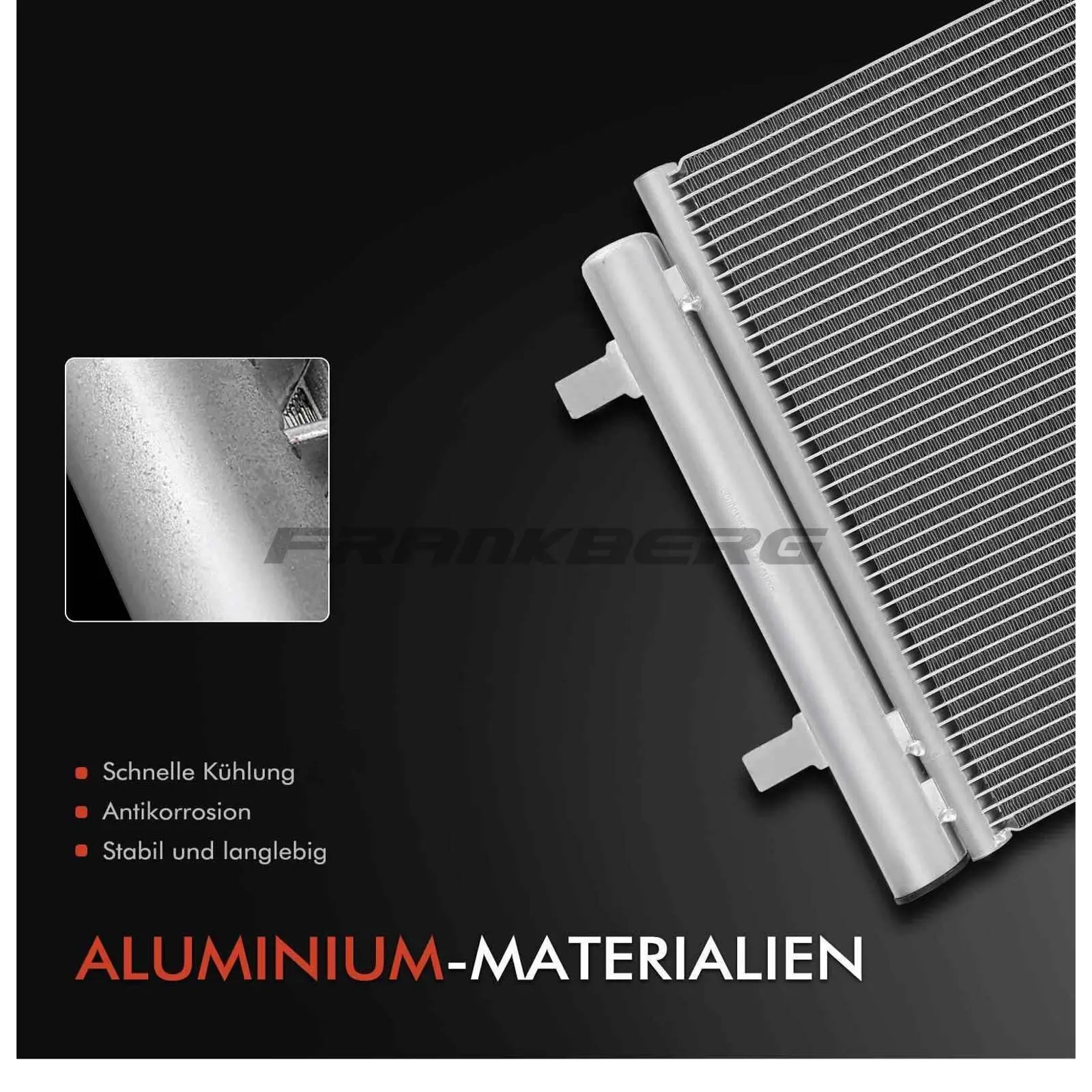 Kondensator, Klimaanlage Frankberg 5481FB0007076