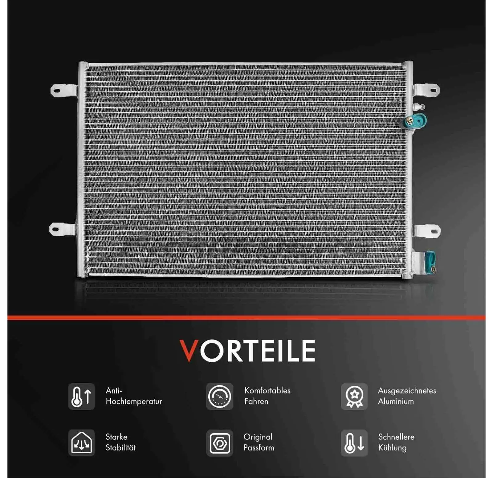 Kondensator, Klimaanlage Frankberg 5481FB0007077