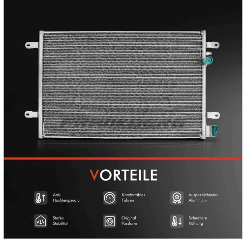 Kondensator, Klimaanlage Frankberg 5481FB0007077 Bild Kondensator, Klimaanlage Frankberg 5481FB0007077