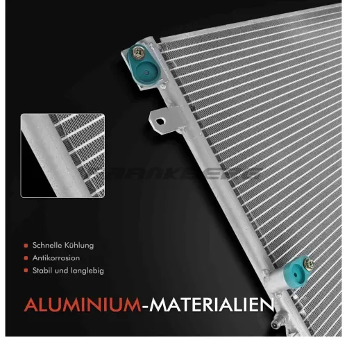 Kondensator, Klimaanlage Frankberg 5481FB0007077 Bild Kondensator, Klimaanlage Frankberg 5481FB0007077