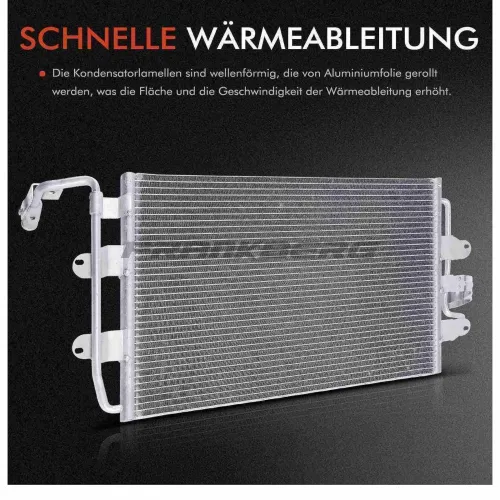 Kondensator, Klimaanlage Frankberg 5481FB0007104 Bild Kondensator, Klimaanlage Frankberg 5481FB0007104