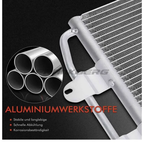 Kondensator, Klimaanlage Frankberg 5481FB0007104 Bild Kondensator, Klimaanlage Frankberg 5481FB0007104