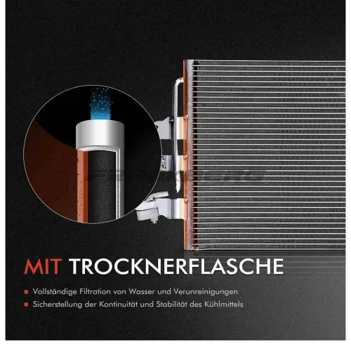 Kondensator, Klimaanlage Frankberg 5481FB0007104 Bild Kondensator, Klimaanlage Frankberg 5481FB0007104