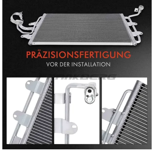 Kondensator, Klimaanlage Frankberg 5481FB0007104 Bild Kondensator, Klimaanlage Frankberg 5481FB0007104